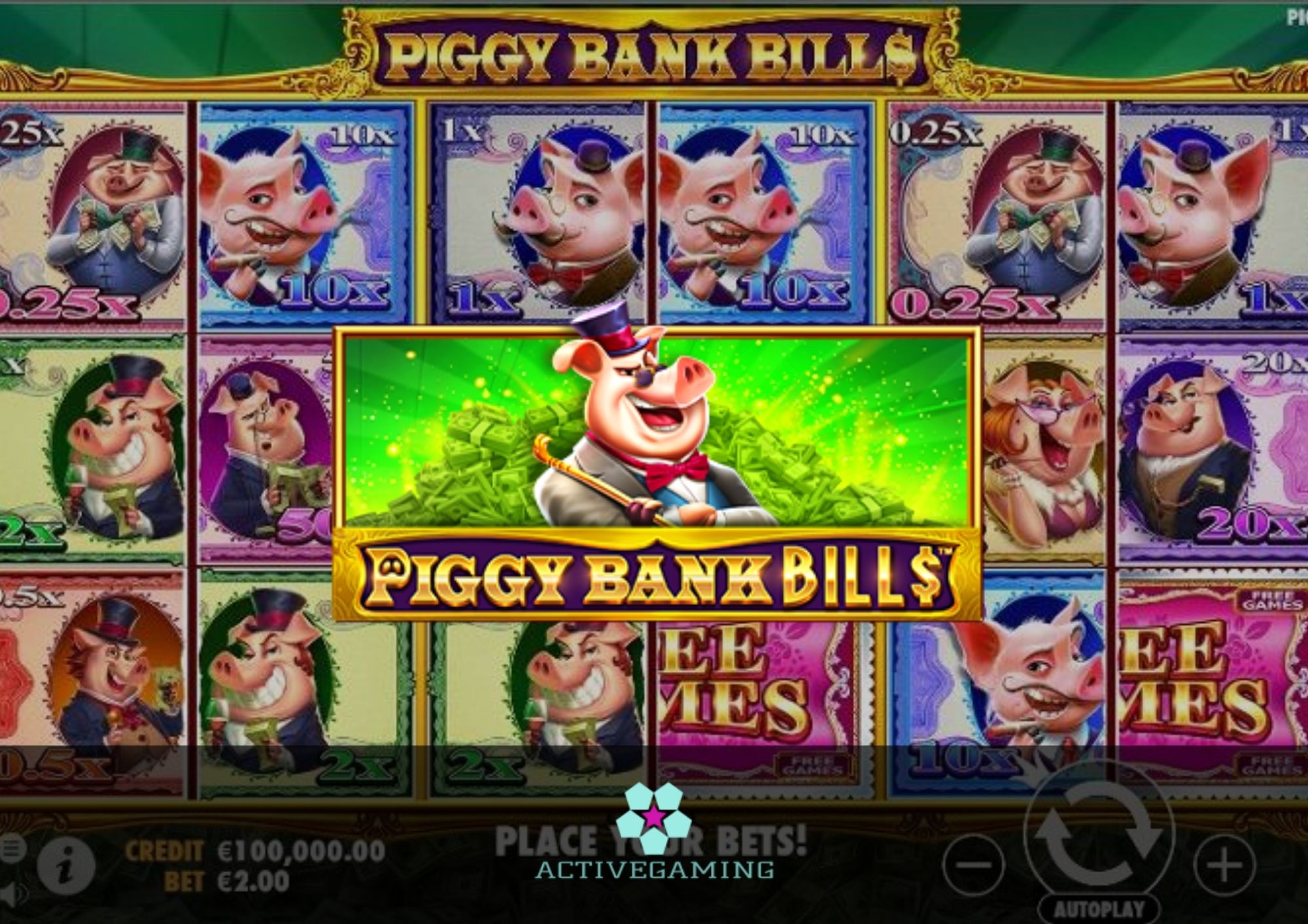Demo Slot Piggy Bank Bills™ Pragmatic Play
