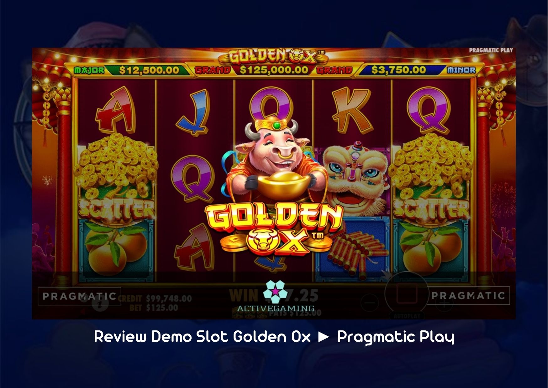 Review Demo Slot Golden Ox ► Pragmatic Play