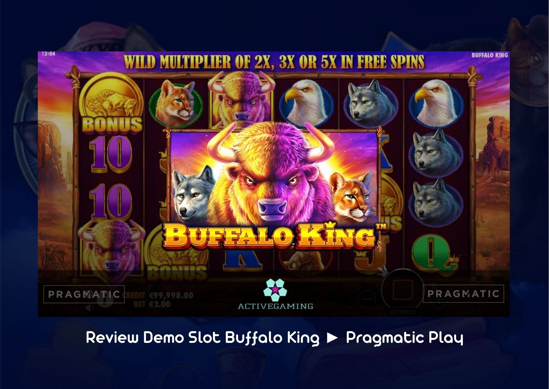 Review Demo Slot Buffalo King ► Pragmatic Play
